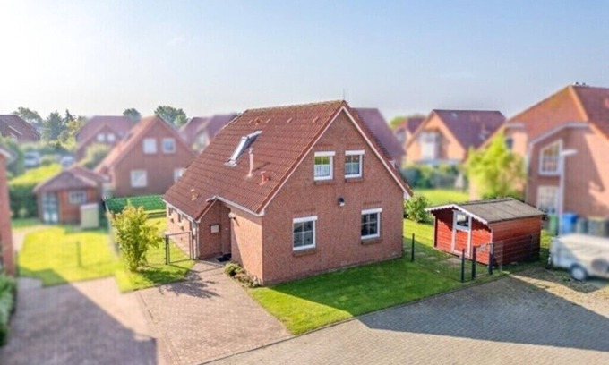 Neßmersiel House | Detached vacation home in Nessmersiel (near Deich) with private garden & wallbox