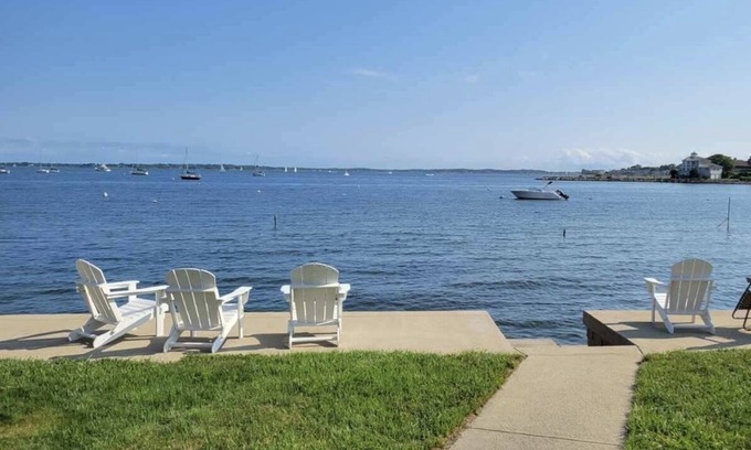 Noank House | Direct Waterfront home, fully furnished, relax & enjoy