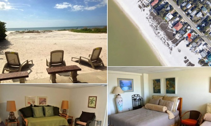 Mid Island Villa | Directly on Beach – Gorgeous Views – Wi-Fi – Privacy