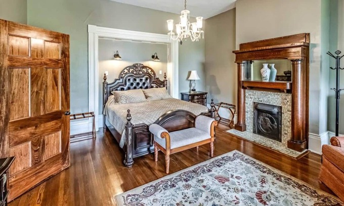 Tazewell House | Distinguished Jack May Room at historic Litz Mansion, Tazewell VA