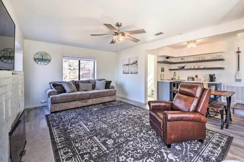 Grove House | Dock and Pool Access Lakefront Grove Home!