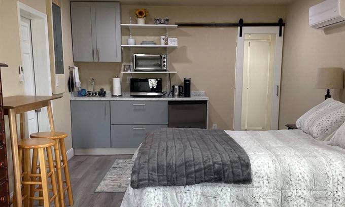 Polk City Apartment | Dog Friendly, rural, newly renovated studio apartment set on 5 acres!