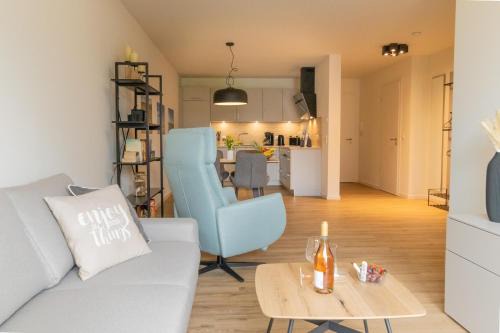 Dorumer Neufeld Apartment | Dorumer Sielhuus 10 - Sauna und balkon, strandnah