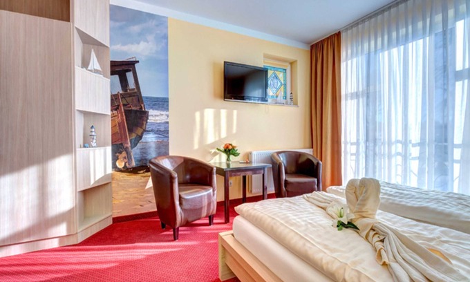 Ahlbeck House | Double Room - Aparthotel Strandhus Trivago Award "Best 3 star hotel"