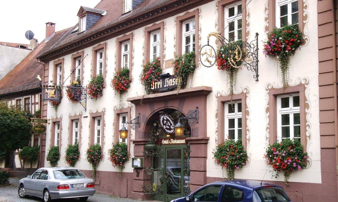 Michelstadt Hotel | Double Room, Room 3 - Hotel-Restaurant Drei Hasen