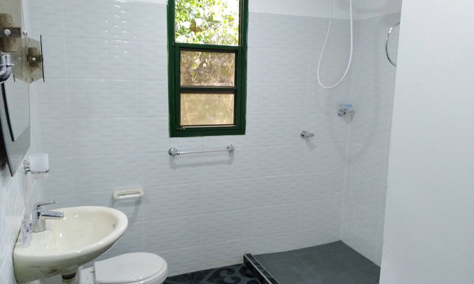 Genova Other | Double room with private bathroom and view of the river and the mountain