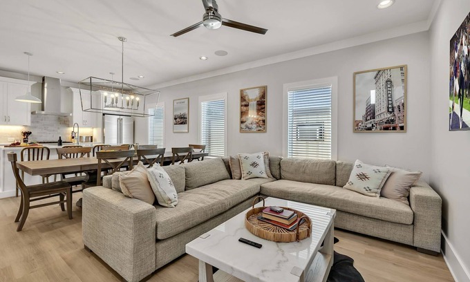 Berry Hill House | Double Treble - 2 Townhomes - Private Rooftops