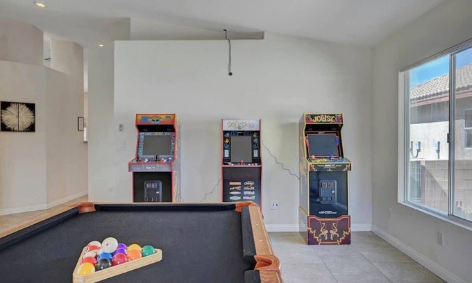 North Las Vegas House | Dreamy 3BR Retreat w/Games, Firepit & Pool Table!