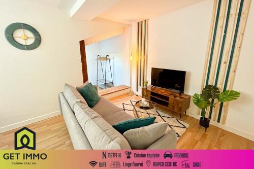 Sainte-Anne - Faubourg Noyon Apartment | Duplex au pied de la gare - NETFLIX - Hyper-centre
