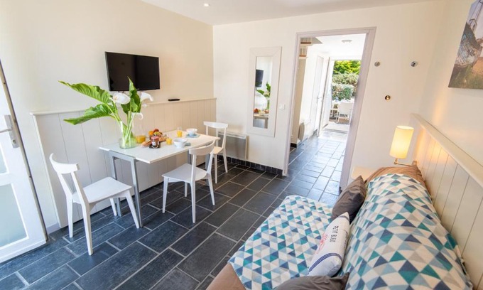 Guidel-Plages Apartment | Duplex bord de mer tout confort avec terrasse et parking, plage à pied par Groom