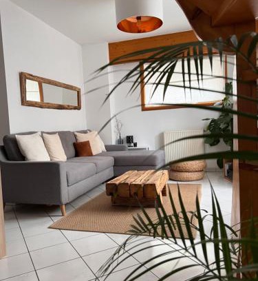 Sallanches Apartment | Duplex Sallanches - Terrasse, Centre & Parking