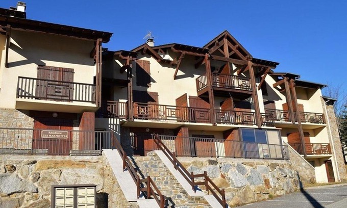 Les Angles Apartment | Duplex T4 avec parking et balcon aux Angles - FR-1-593-16