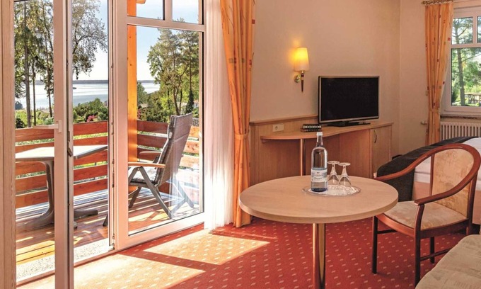 Plau am See Apartment | DZ Haupthaus mit Balkon Seeseite 1 - Aparthotel 'am See'