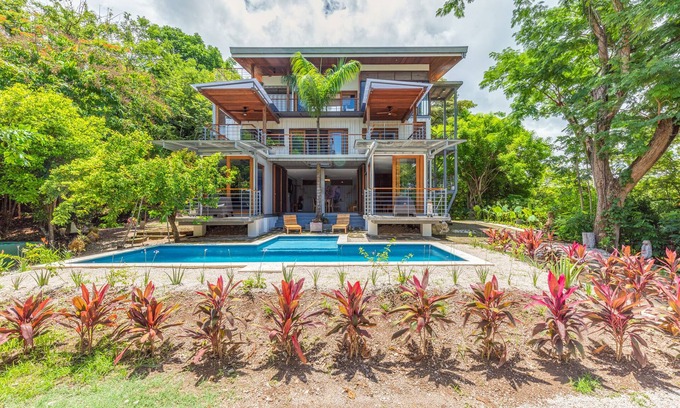 Nosara House | Eco friendly Casa with jungle and ocean views, walking distance to beach