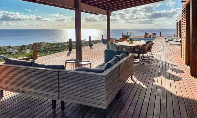 Sabadeco House | eco villa ocean views allround