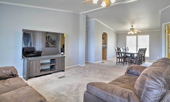 Homestead Meadows North House | El Paso Escape on 2 Acres w/ Mountain Views!