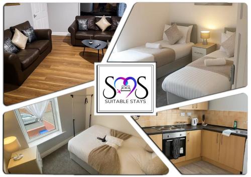 Peterlee House | Elegant 3BR Seaside Stay Walk to Beach Ideal for Families or Groups