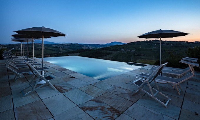 Ripatransone Villa | Elegant and modern villa with pool and panoramic views, only 13 km from the sea