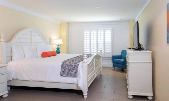 Christiansted Hotel | Elegant Room for Couples Featuring Stunning Harbor Views and Peaceful Serenity