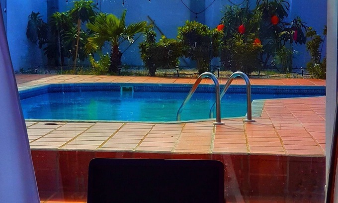 Papaya Villa | Entire Villa | Pool, BBQ Grill, Large Outdoor Gazibo | Ideal for Long Stay