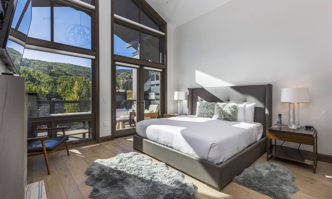 Snowmass Village Apartment | Epic Top Floor Luxury Summer Retreat in Snowmass Base Village!