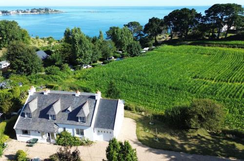 Plestin-les-Greves Villa | Exceptional beach sea view