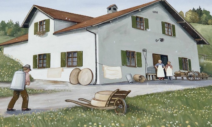 Heitlern Apartment | Exceptional holiday in a former cheese dairy in the foothills of the Alps / Allgäu