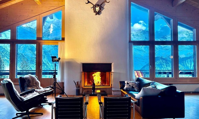 Murren Ski Chalet | Exclusive penthouse with alpine views