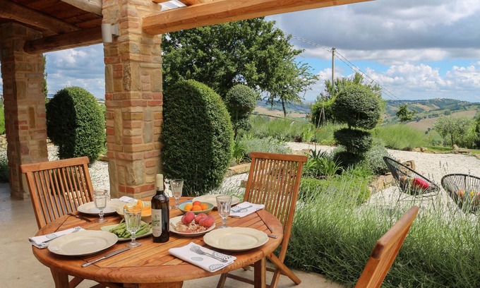 Santa Maria d'Alto Cielo House | Exclusive Use Private 2 BR Villa - Swimming Pool, Large Garden & Great Views