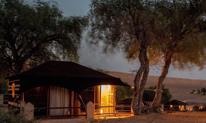 Bidiya Resort | Experience Wahiba in the comfort of our Premium Tents at Thousand Nights Camp