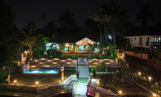 Aluva Villa | Experience Bliss at periyarVibes Aluva:Private 4Bedroom villa with Pool,WiFi&AC!