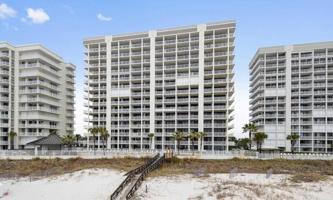 Orange Beach Condo | Experience Coastal Bliss at 402 Windward Pointe Big Beach by Prickett Properties