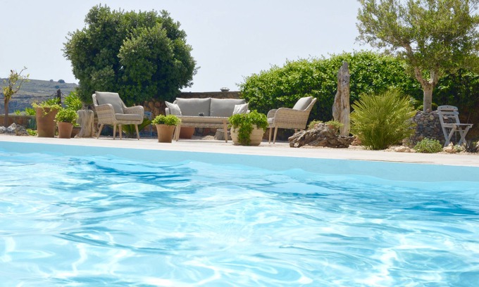 Lindos Villa | Exquisite Villa Kallisto - Unique Gardens & Pool, Stunning Sea & Mountain Views