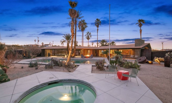 Twentynine Palms House | Fall Availability! Unique Ranch Near Joshua Tree National Park with Private Pool!