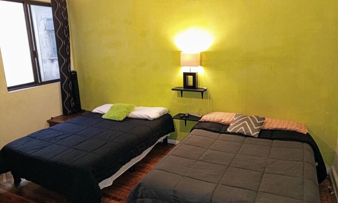 Roma Sur Apartment | Familiar Room with Bathroom & window 1-5p (ROMA)