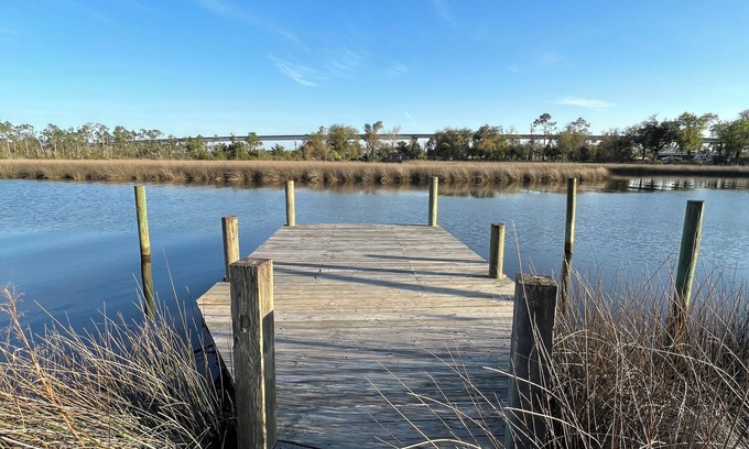 Gulf County House | Family-Friendly Private Waterfront Oasis w/Dock-10 min to Beach