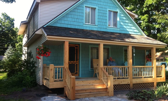 Empire House | Family Friendly Two-Story Home On Main Street In Empire Four Blocks From Lake