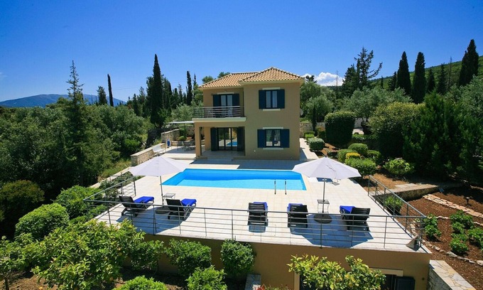 Matsoukata Villa | Fantastic Villa With Private Pool And Outstanding Sea Views