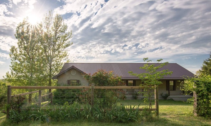 Harriet Other | Farm house overlooking pastures by the Buffalo River. Perfect starry nights.