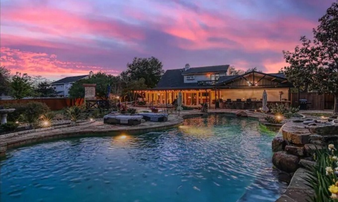 McKinney Other | Farmhaus Oasis Family home perfect resort style rental with pool and large lot