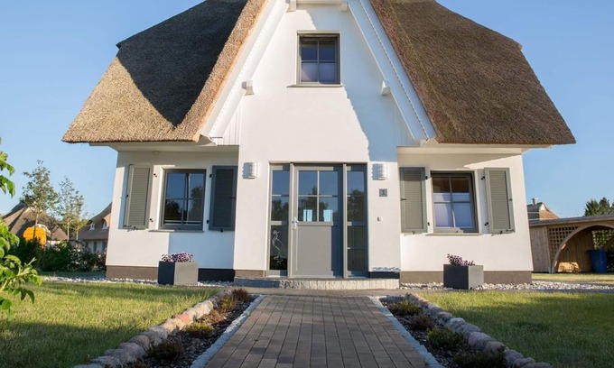 Bodstedt House | Ferienhaus Seeschwalbe 55 - Der Natur Ganz nah - Ferienhäuser Kranichsruh