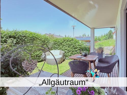 Scheidegg Apartment | Ferienwohnung Allgäutraum - hochwertig, mit Whirlpoolwanne und Kaminofen
