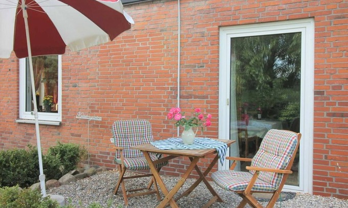 Krummsee Apartment | Ferienwohnung Nr. 05 Kräutergarten, EG, 34qm, 1 Schlafzimmer, Max. 2 Personen
