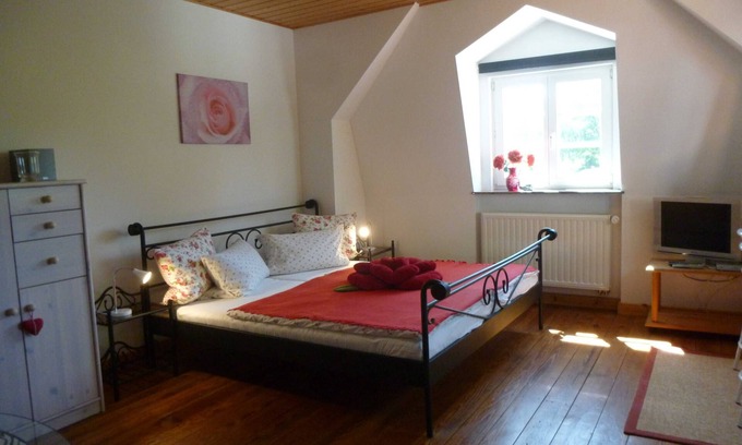 Garz/Rugen House | Ferienwohnung Schloss-bibliothek - Herrenhaus Poppelvitz