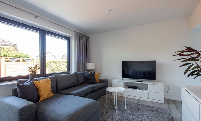Horum Apartment | Ferienwohnung Seebär in Minsen, Super Lage, mit Terrasse & Wlan