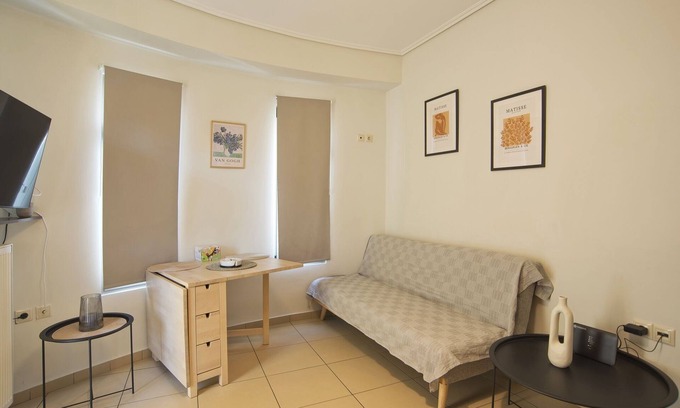 Chaidari Apartment | Filoxenia Modern Apt with Balcony near Athens Ctr