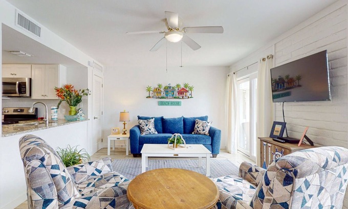 Cinnamon Shore Condo | First Floor Condo, Shared Pool and Grill, Boardwalk