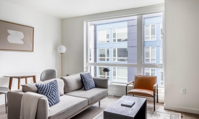 Yesler Terrace Apartment | First Hill 1br w gym lounge nr soccer field SEA-542