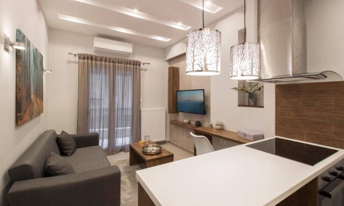 Thessaloniki City Centre Apartment | FLOW - White Tower Two Bedroom Suite