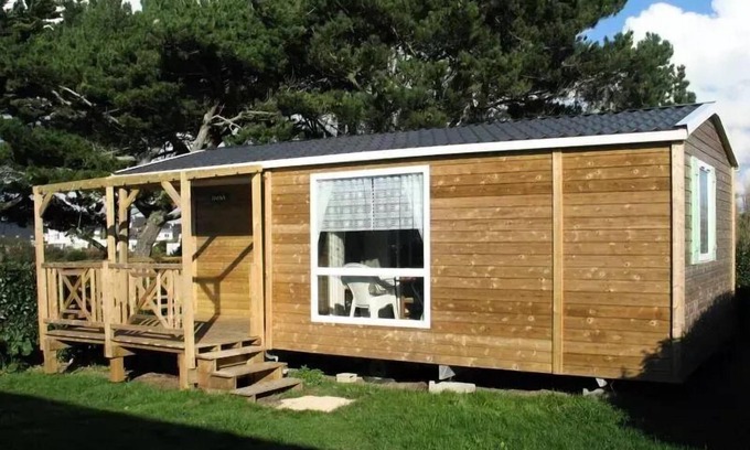 Kerroch House | Flower Camping La Pointe du Talud * - Mobile home Comfort LOGGIA 25m2 - 2 bedrooms + covered terrace 9m2 5 people